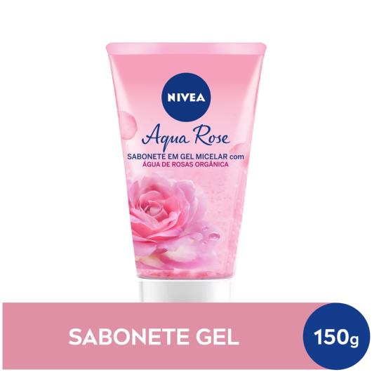 NIVEA MicellAIR Sabonete Gel Facial Água de Rosas 150ml - Imagem em destaque