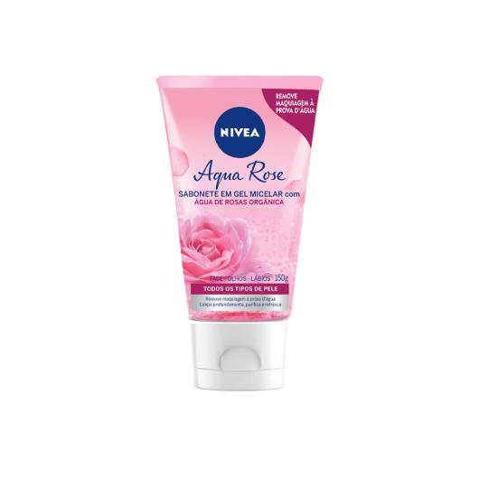 NIVEA MicellAIR Sabonete Gel Facial Água de Rosas 150ml - Imagem em destaque