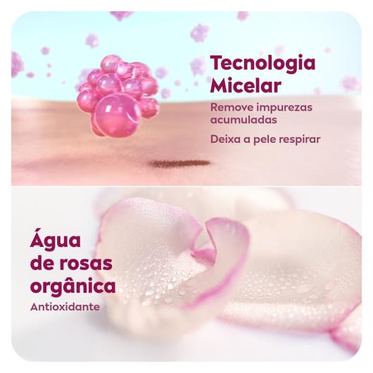 NIVEA MicellAIR Sabonete Gel Facial Água de Rosas 150ml - Imagem em destaque