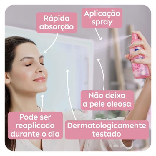 NIVEA Hidratante Facial Mist Aqua Rose 150ml - Imagem em destaque