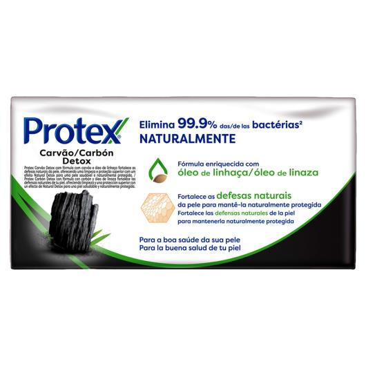 Pack Sabonete Barra Antibacteriano Protex Carvão Detox Envoltório 510g 6 Unidades Leve Mais Pague Menos - Imagem em destaque