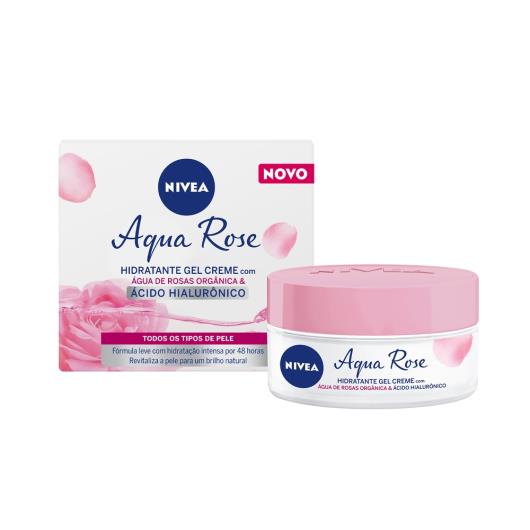 Gel-Creme Hidratante Nivea Aqua Rose Pote 50ml - Imagem em destaque