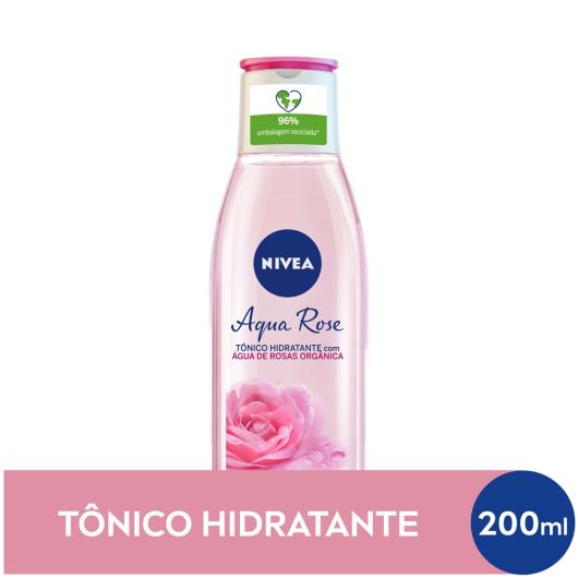 NIVEA Tônico Hidratante Aqua Rose 200ml - Imagem em destaque