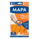 Luva Multiuso Laranja Plissé Satinado Mapa L Tamanho G - Imagem 7794440994212.jpg em miniatúra
