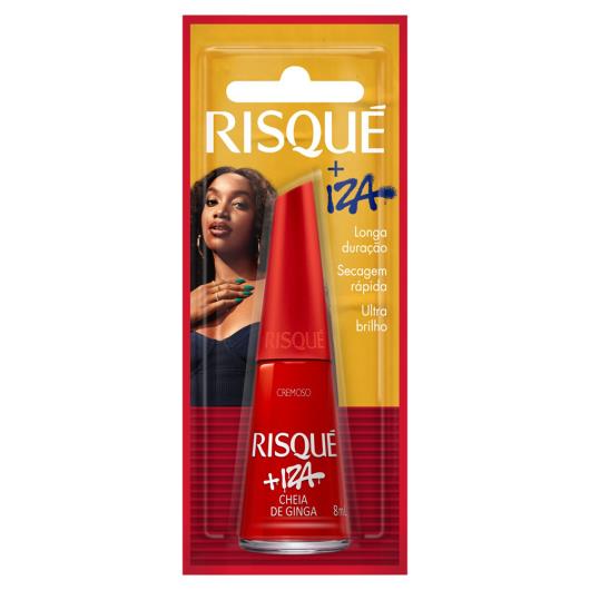 Esmalte Cremoso Cheia de Ginga Risqué + Iza Blister 8ml - Imagem em destaque