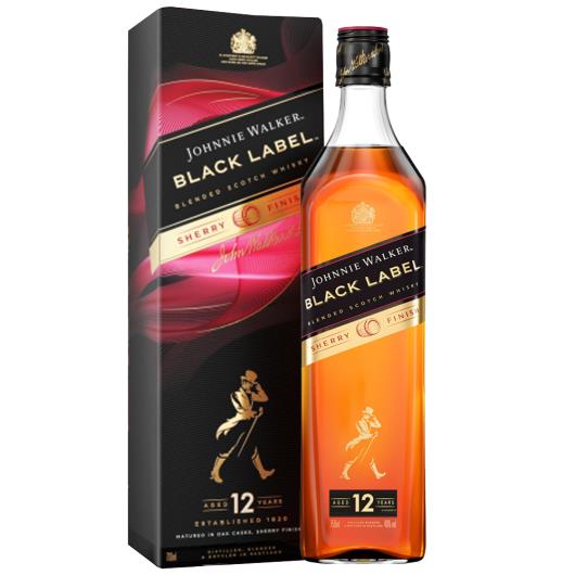 Whisky Escocês Blended Black Label Sherry Finish Johnnie Walker Garrafa 750ml - Imagem em destaque