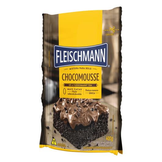 Mistura para Bolo Cremoso Chocomousse Fleischmann Sachê 400g - Imagem em destaque