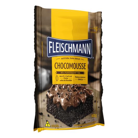 Mistura para Bolo Cremoso Chocomousse Fleischmann Sachê 400g - Imagem em destaque