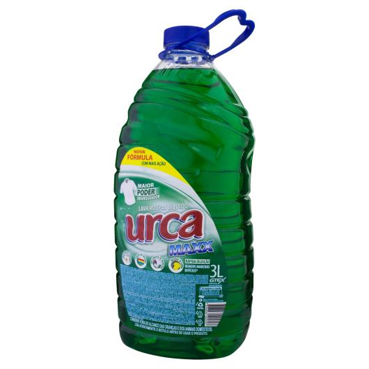 Lava-Roupas Líquido Verde Urca Maxx Galão 3l - Imagem em destaque