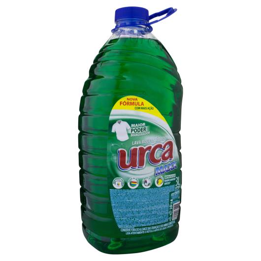 Lava-Roupas Líquido Verde Urca Maxx Galão 3l - Imagem em destaque