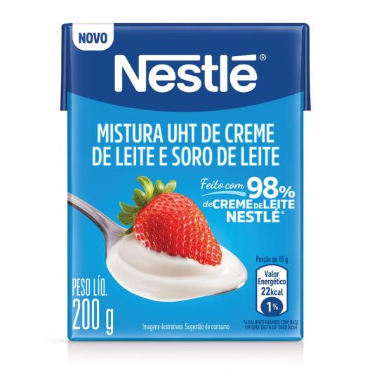 Mistura de Creme de Leite UHT Nestlé Caixa 200g - Imagem em destaque