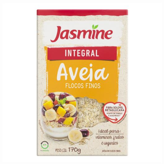 Aveia em Flocos Finos Jasmine Caixa 170g - Imagem em destaque