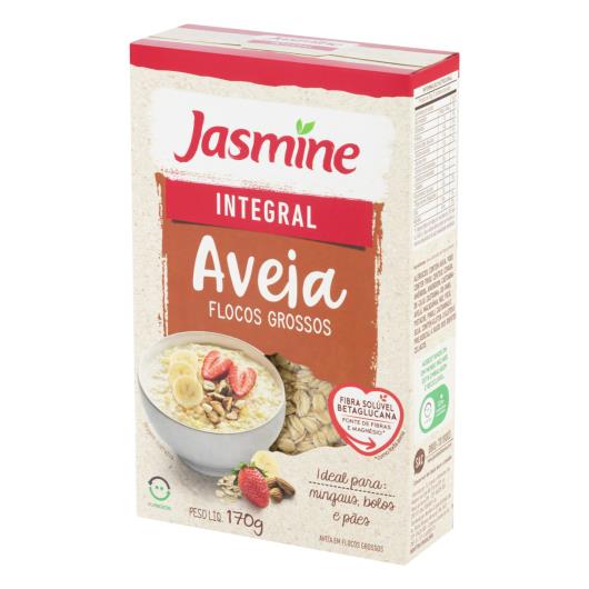 Aveia em Flocos Grossos Jasmine Caixa 170g - Imagem em destaque