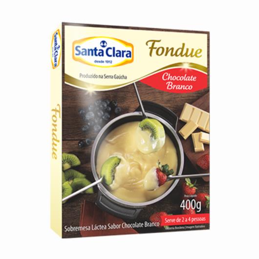 Fondue Santa Clara Chocolate Branco 400G - Imagem em destaque