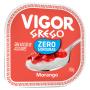 Iogurte Desnatado Grego Calda Morango Vigor Pote 90g