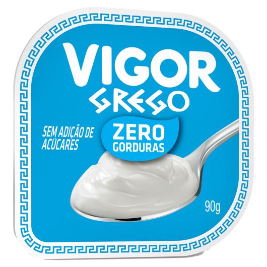 Iogurte Desnatado Grego Vigor Pote 90g - Imagem em destaque