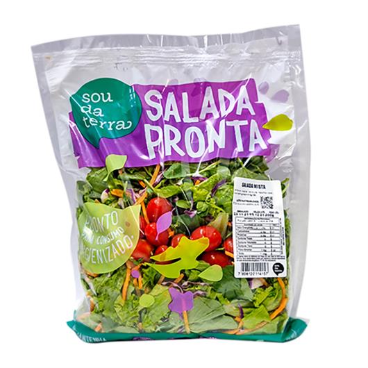 Salada Mista Jacareí Sou da Terra Higienizada 200g - Imagem em destaque