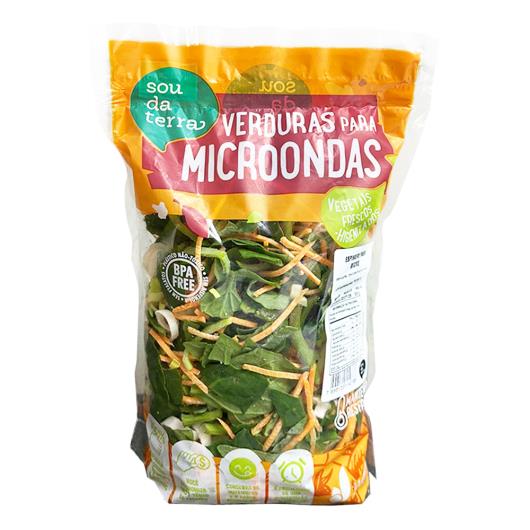 Mix de Espinafre e Legumes para Saltear Jacareí Sou da Terra 300g - Imagem em destaque