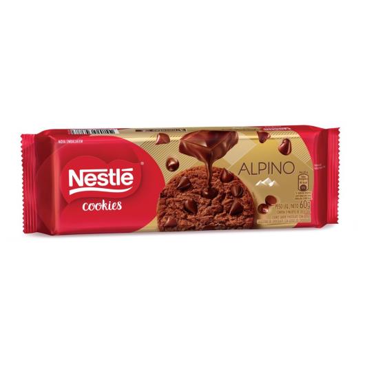 Cookie ALPINO Gotas De Chocolate 60g - Imagem em destaque