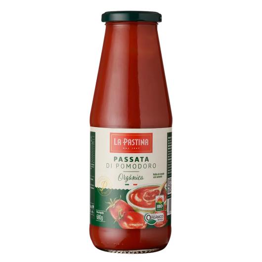 Molho de Tomate Passata Orgânico La Pastina Pomodori Vidro 680g - Imagem em destaque