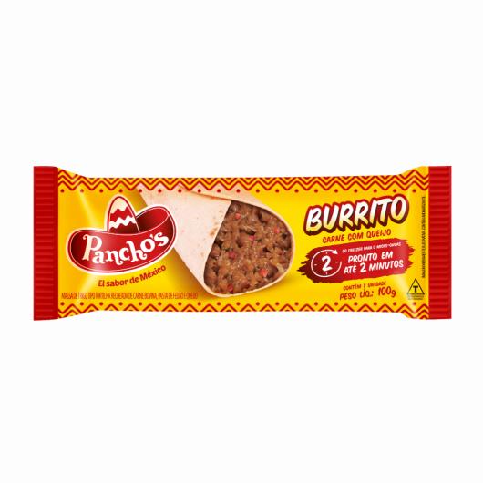 Burrito de Carne com Queijo Pancho's 100g - Imagem em destaque