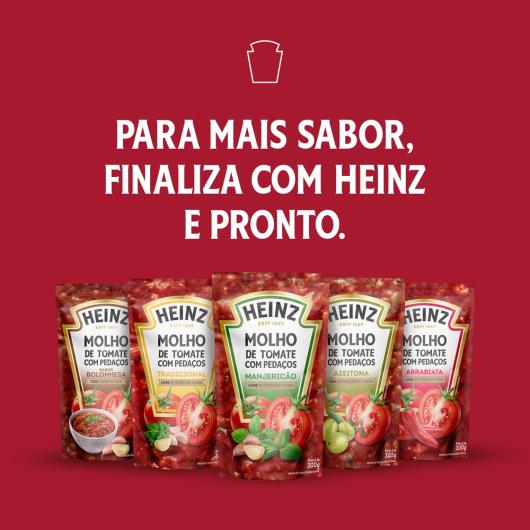 Molho de Tomate com Manjericão Heinz Sachê 300g - Imagem em destaque