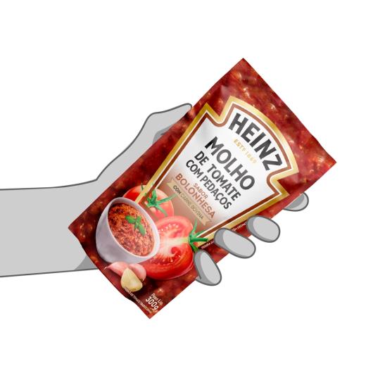 Molho de Tomate à Bolonhesa Heinz Sachê 300g - Imagem em destaque
