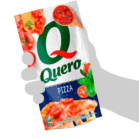 Molho de Tomate Pizza Quero Sachê 300g - Imagem em destaque