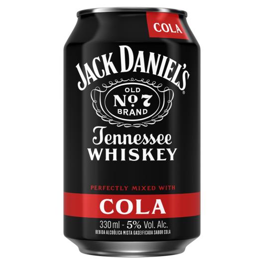 Bebida mista Jack Daniel's e Coca-Cola lata 330ml - Imagem em destaque