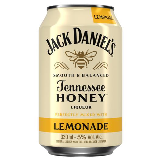 Bebida Mista Alcoólica Gaseificada Honey Limonada Jack Daniel's Lata 330ml - Imagem em destaque
