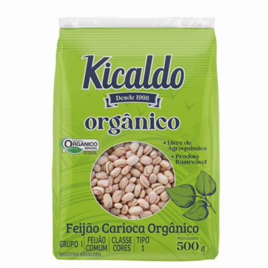 Feijão Carioca Orgânico Kicaldo 500g - Imagem em destaque