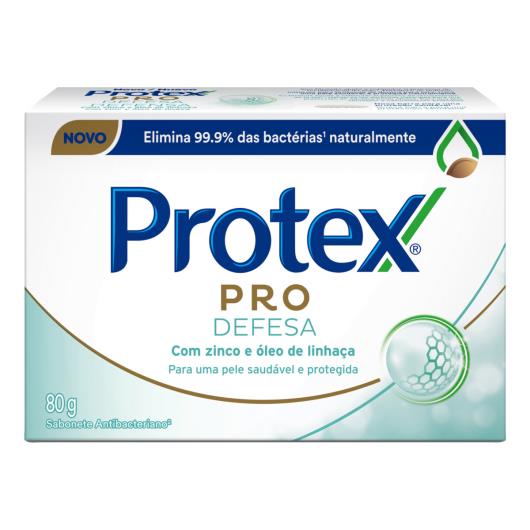Sabonete Barra Antibacteriano Protex Pro Defesa Caixa 80g - Imagem em destaque