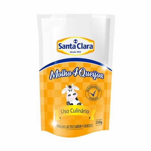 Molho Lácteo Santa Clara Sabor 4 Queijos 250g - Imagem em destaque