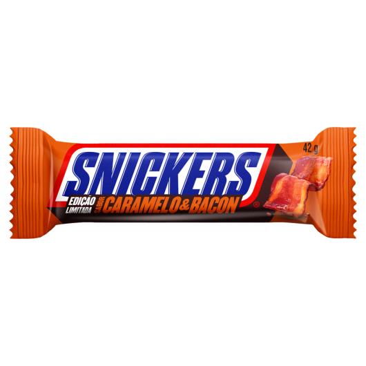 Chocolate Caramelo & Bacon Snickers Pacote 42g - Imagem em destaque