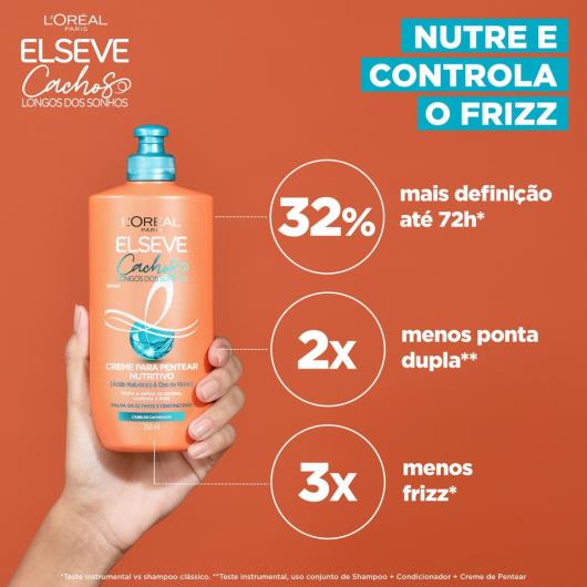 Creme para Pentear L'oréal Paris Elseve Cachos Longos dos Sonhos Frasco 250ml - Imagem em destaque