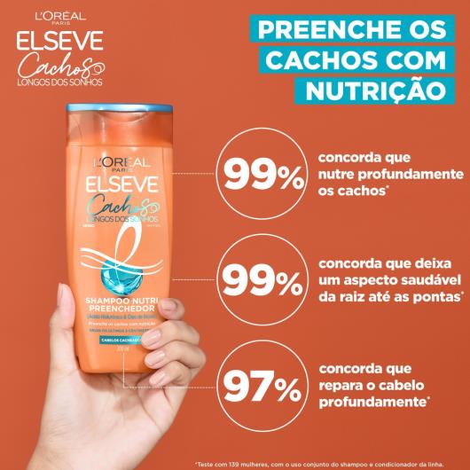 Shampoo Loreal Preenchedor Elseve Cachos dos Sonhos 200ml - Imagem em destaque