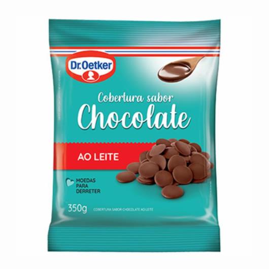 Cobertura Moedas Para Derreter DR Oetker Sabor Chocolate Ao Leite 350g - Imagem em destaque