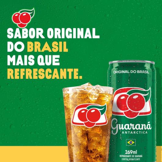 Refrigerante Guaraná Antarctica Lata 269ML - Imagem em destaque