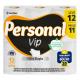 Papel Higiênico Folha Dupla Neutro Personal Vip 20m Pacote Leve 12 Pague 11 Unidades - Imagem 7896110010731.png em miniatúra