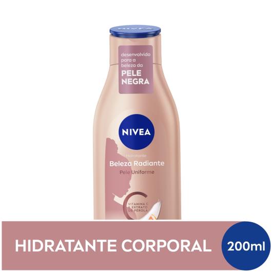NIVEA Hidratante Corporal Beleza Radiante Pele Uniforme 200ml - Imagem em destaque