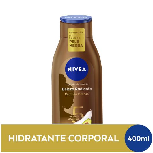 Loção Corporal Deo-Hidratante Nivea Beleza Radiante Frasco 400ml - Imagem em destaque
