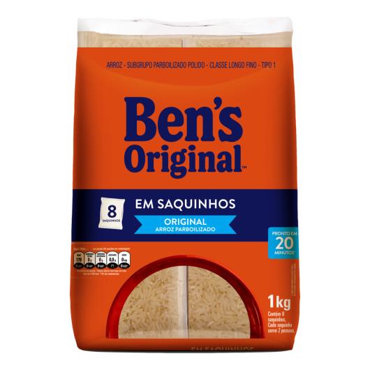 Arroz Parboilizado Tipo 1 Ben's Original Pacote 1kg 8 Unidades - Imagem em destaque