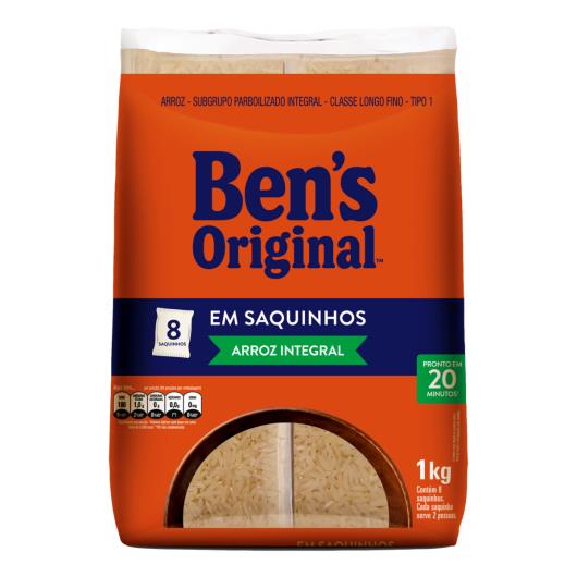 Arroz parboilizado integral Ben s Original saquinho 1kg - Imagem em destaque