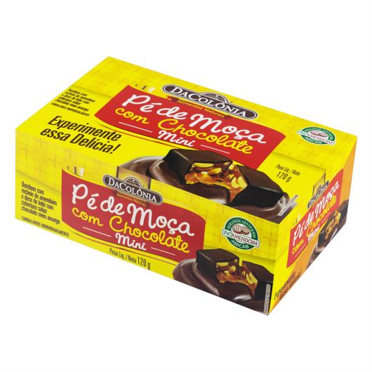 Mini Pé de Moça com Chocolate DaColônia Caixa 120g - Imagem em destaque