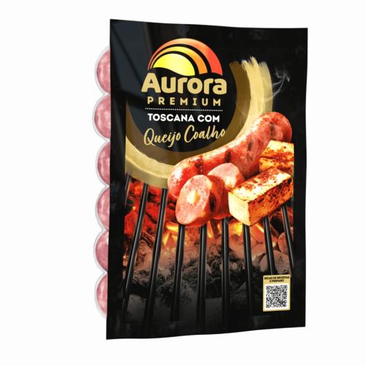 Linguiça Toscana com Queijo Coalho Aurora Premium 500g - Imagem em destaque