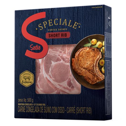 Short Rib Suíno Congelado Sadia Speciale 500g - Imagem em destaque