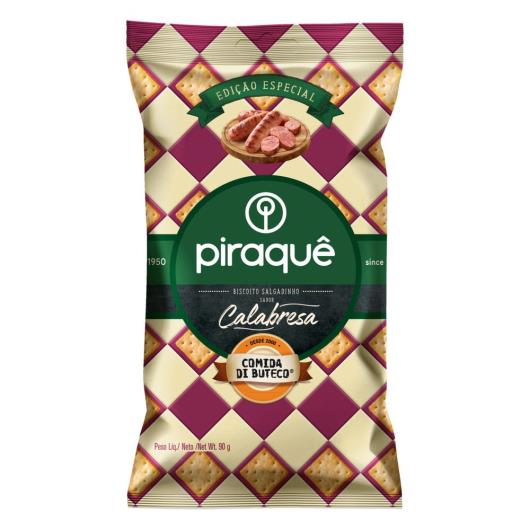 Biscoito Salgadinho Piraquê Comida Di Buteco Calabresa Pacote 90g - Imagem em destaque