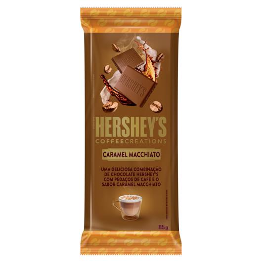 Chocolate com Pedaços de Café Caramel Macchiato Hershey's Coffee