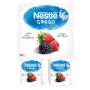 Iogurte Grego Frutas Vermelhas Nestlé Bandeja 360g 4 Unidades