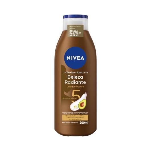 NIVEA Hidratante Desodorante Beleza Radiante Cuidado Intenso 200ml - Imagem em destaque